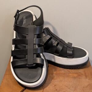 Melissa Platform Sandal Jelly Gladiator Grandpa Preppy Grunge Y2K - Size 10